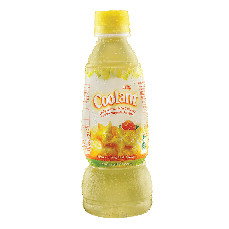 Coolant belimbing bottle