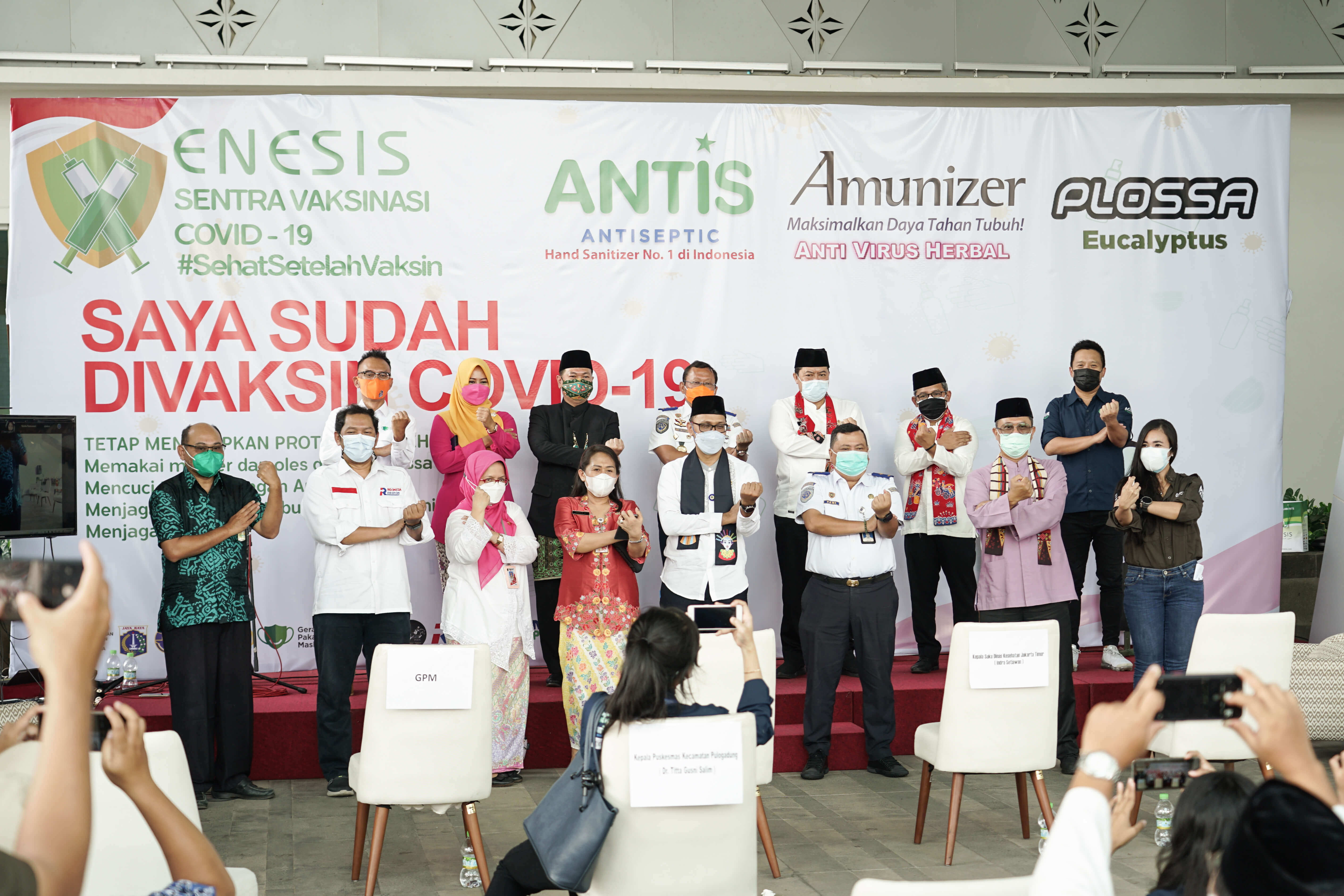 Enesis Group Holds Vaccination Center for the People of DKI Jakarta