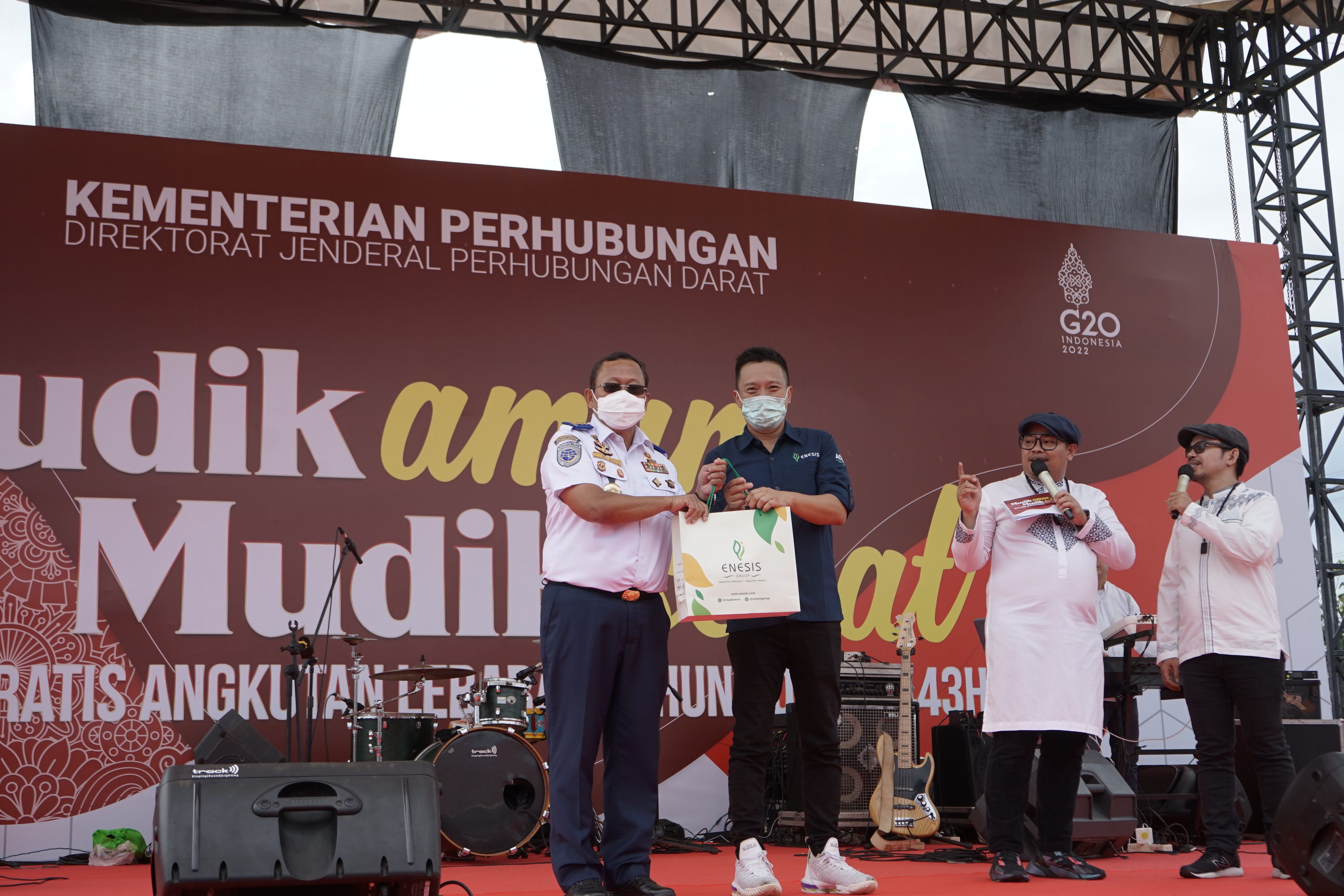 Enesis and Government Collaboration Presents Safe & Healthy Mudik Post
