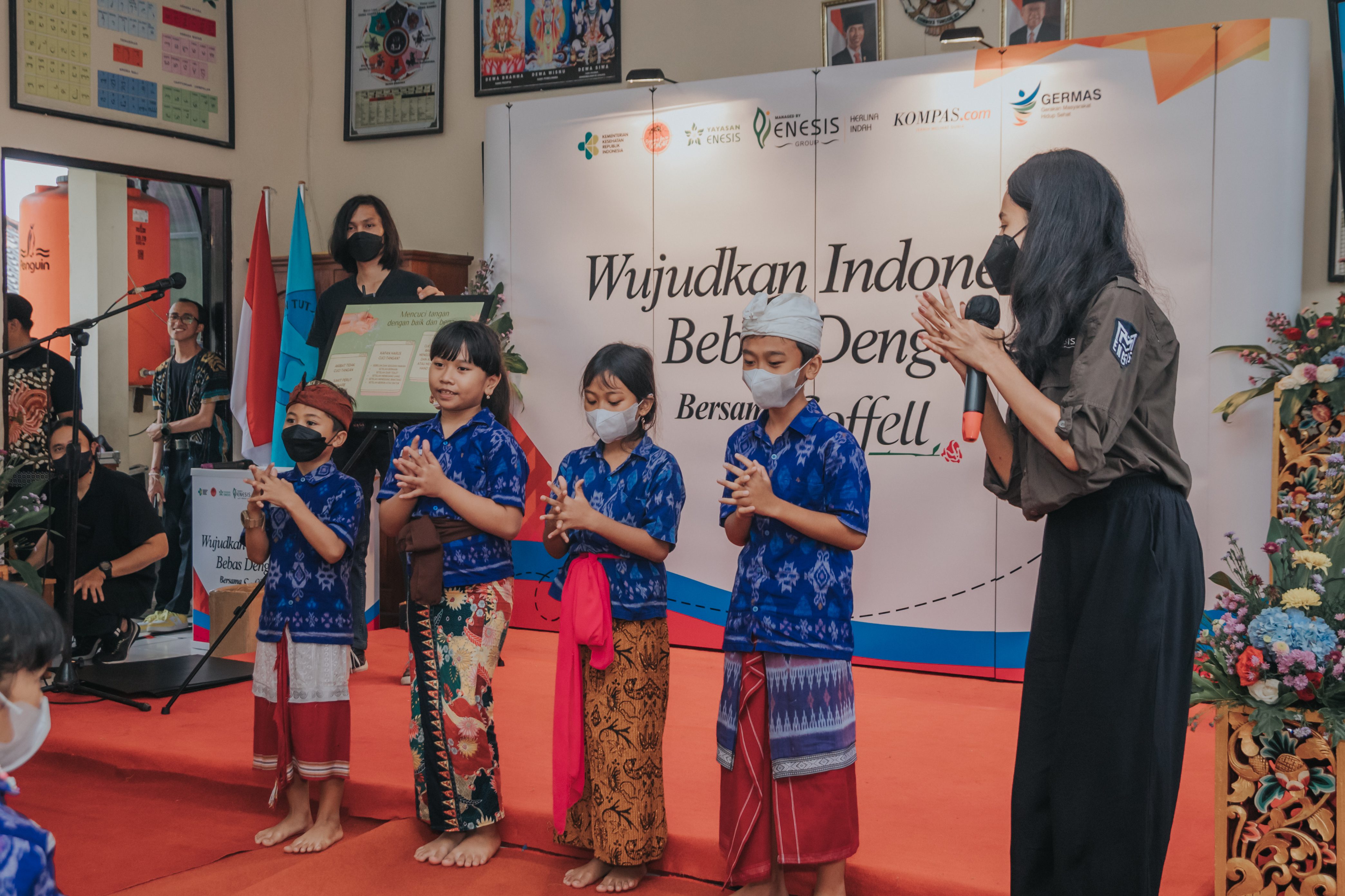 Enesis and PKK Bali Province Educate Elementary School to Prevent DHF