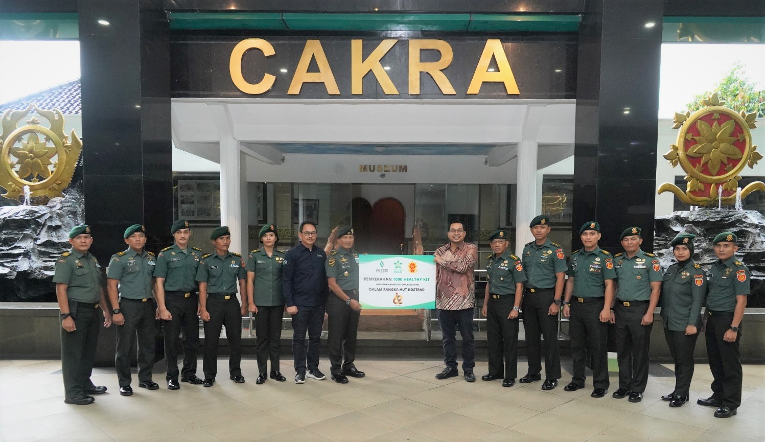 Enesis Group Present to Commemorate the 62nd KOSTRAD Anniversary