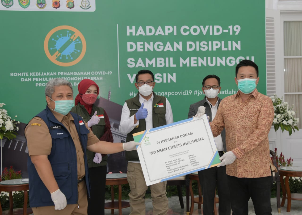 Enesis Indonesia Foundation Provides Aid to West Java Government