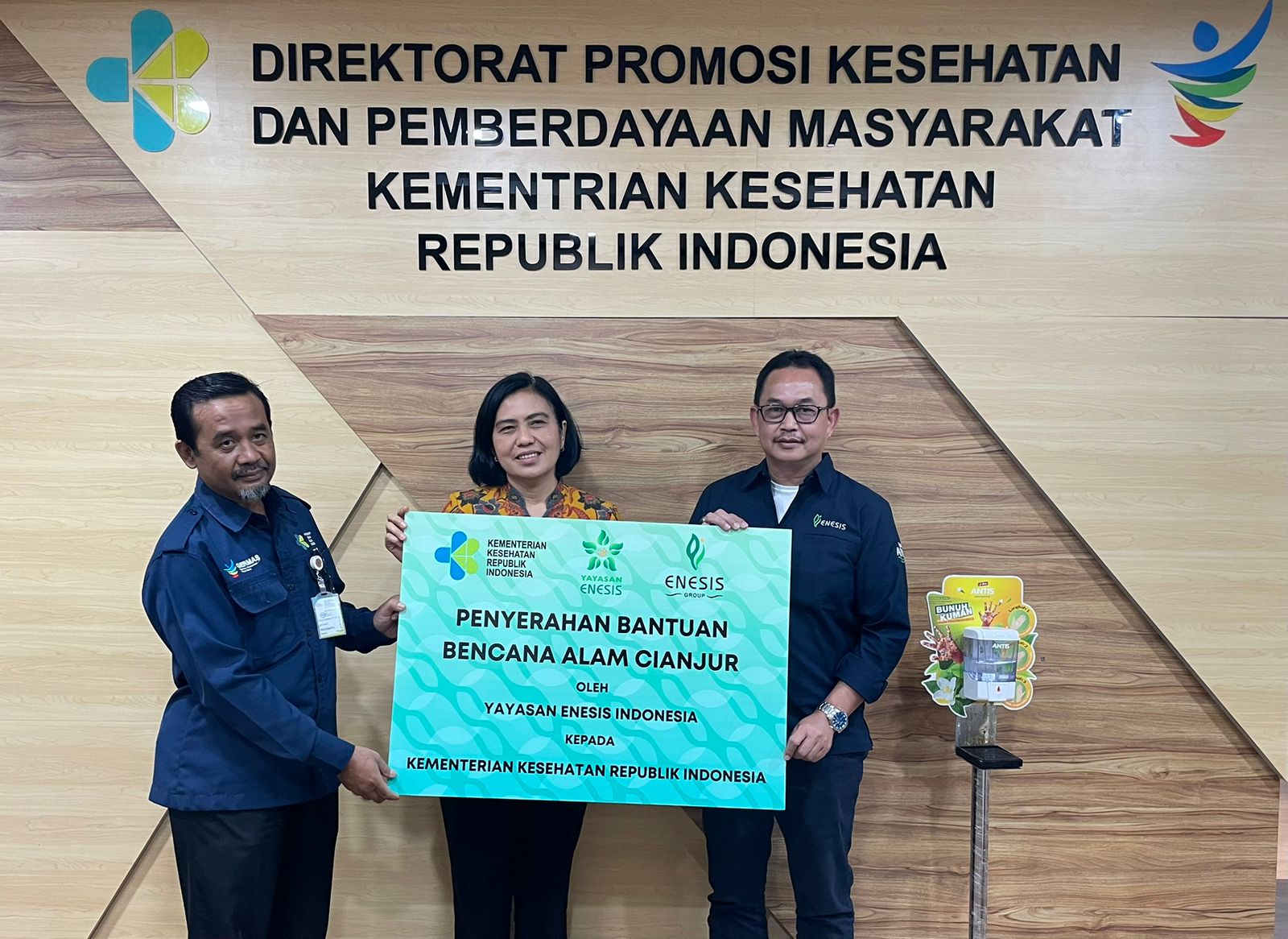 Enesis Indonesia Foundation Cares for Earthquake Disasters in Cianjur