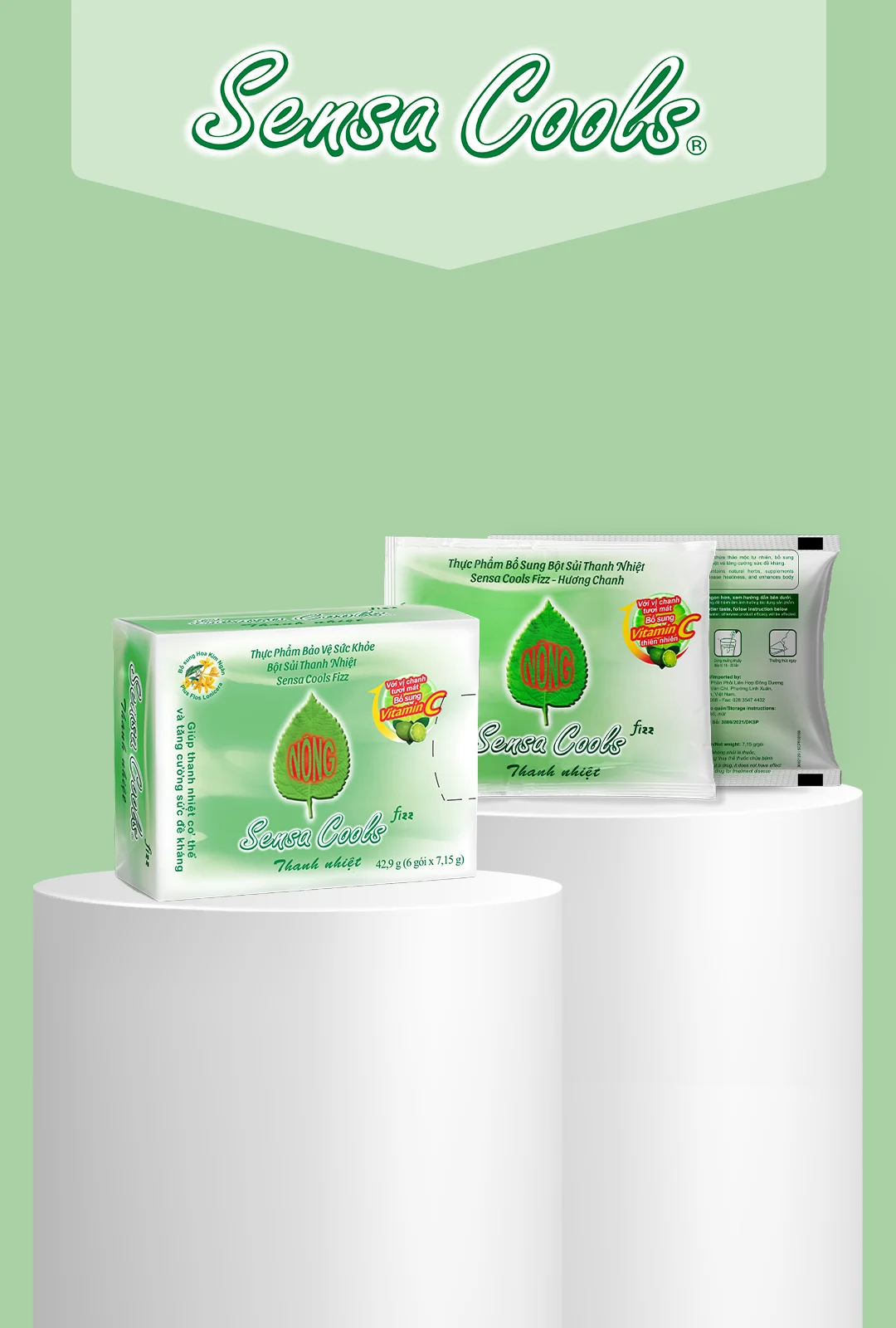 Sensa Cool Vietnam card display