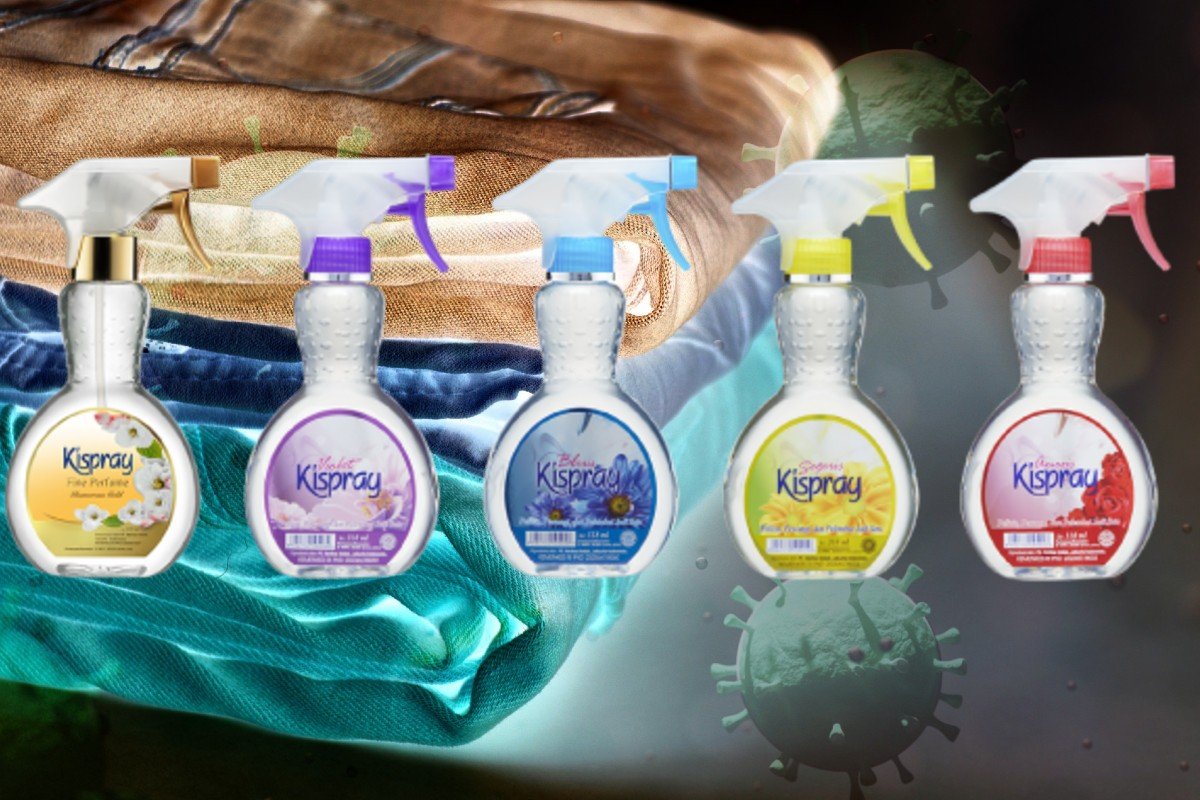 Kispray untuk Melawan Virus Corona yang Menempel di Pakaian