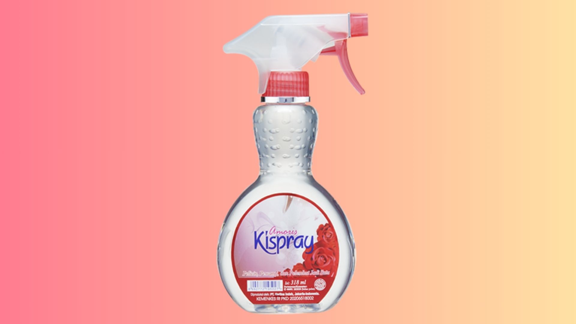 Kispray Amoris, Pewangi & Pelicin Pakaian dengan Aroma Floral