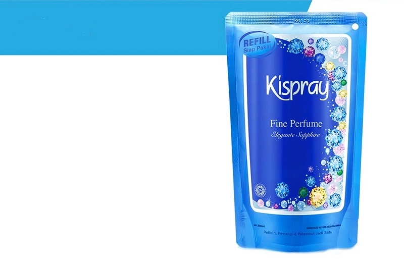 Kispray Sapphire Review: Wangi Mewah & Pakaian Bebas Kuman