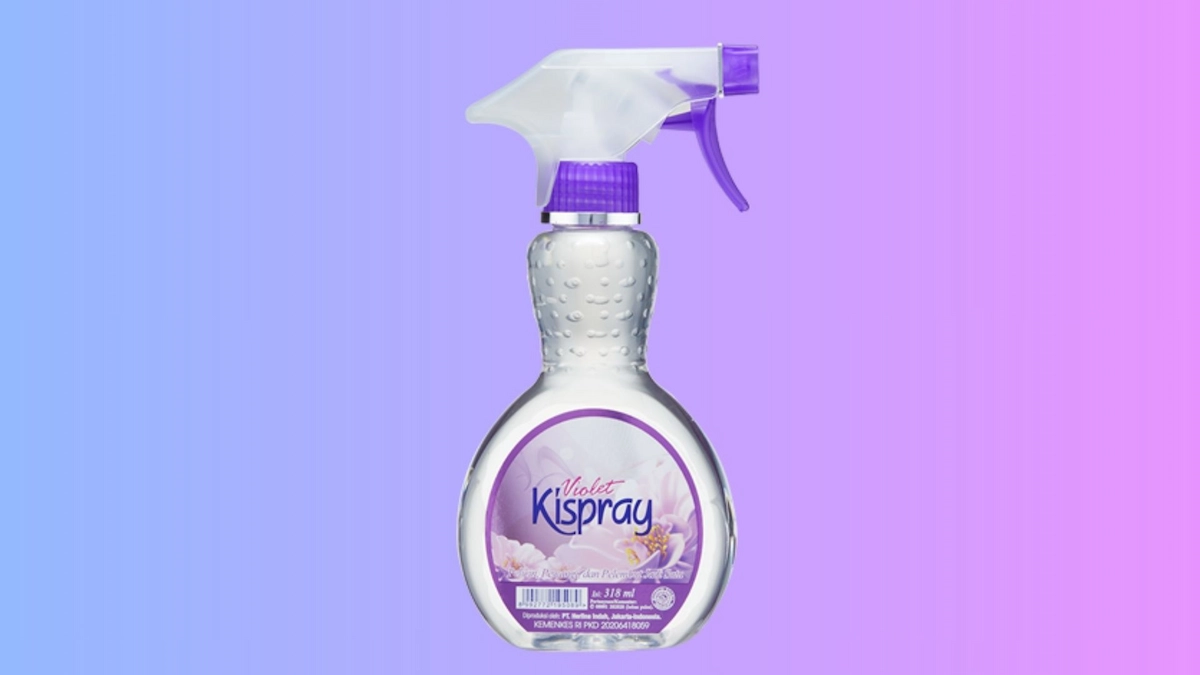 Kispray Violet, Pewangi Pakaian dengan Aroma Elegan untuk Sehari-hari
